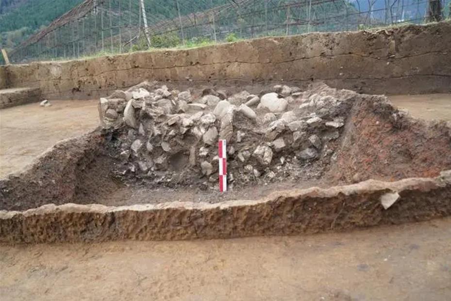 重庆发现两晋时期石灰窑 首次出土“十”字沟槽筑底长方形窑炉